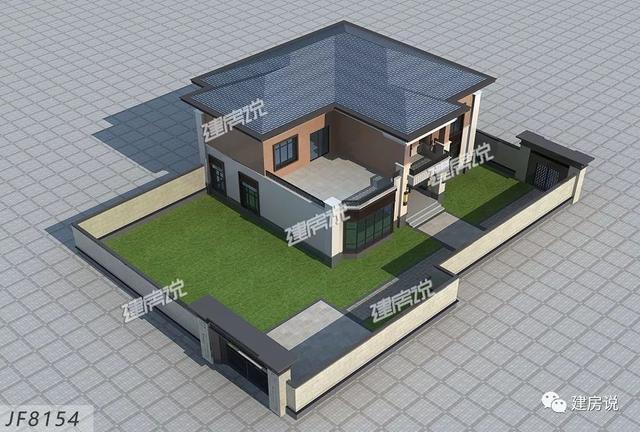 5套新中式房屋設計方案圖，經典耐看，比歐美風格更高端