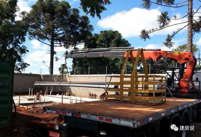 半個月蓋好一棟輕鋼別墅，看看國外都是怎么建房的！
