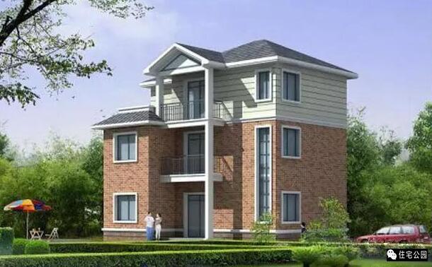 11.4X9米農村別墅，5室2廳，帶堂屋！