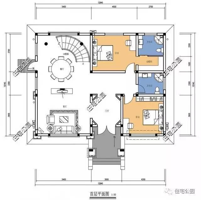 8套農村3層實用別墅，占地不大剛好100平，哪套適合你？