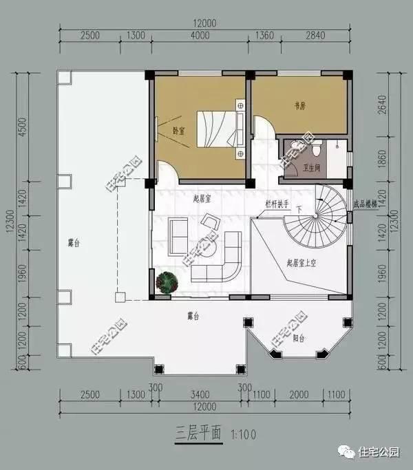 8套農村3層實用別墅，占地不大剛好100平，哪套適合你？
