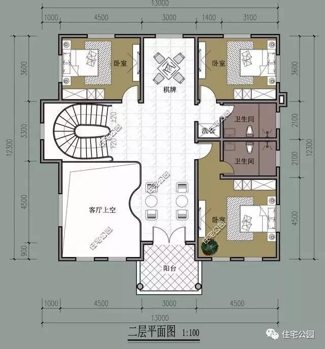 8套農村3層實用別墅，占地不大剛好100平，哪套適合你？