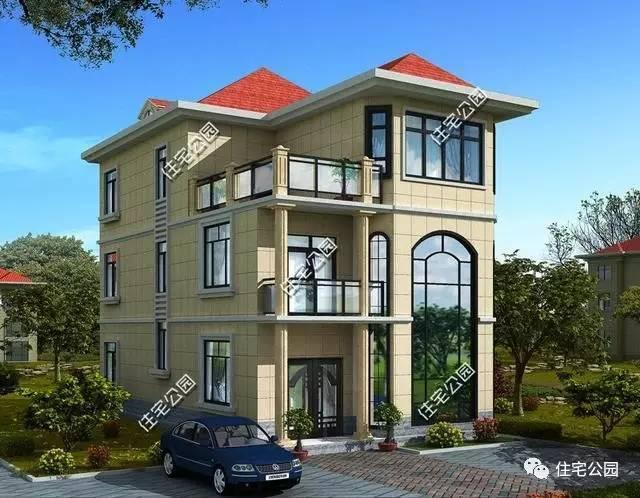 8套農村3層實用別墅，占地不大剛好100平，哪套適合你？