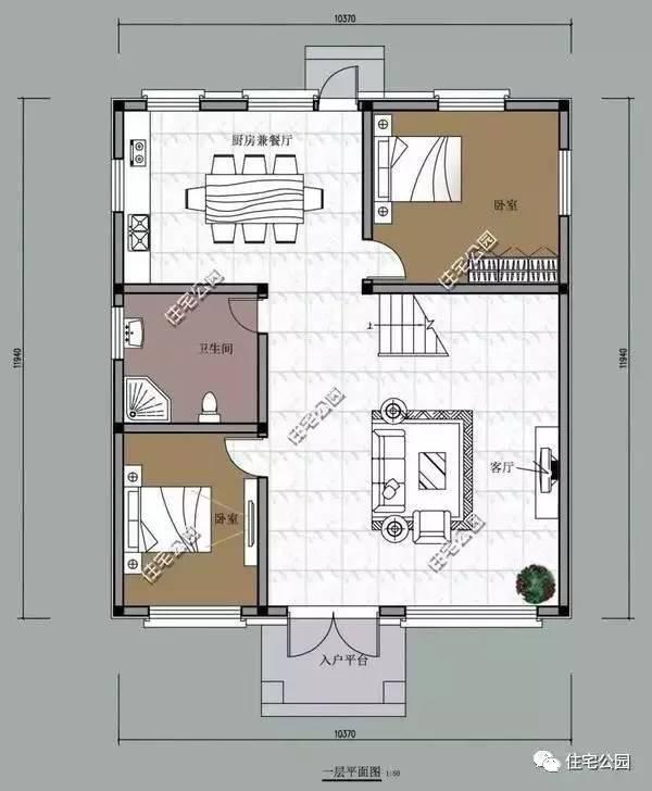 8套農村3層實用別墅，占地不大剛好100平，哪套適合你？