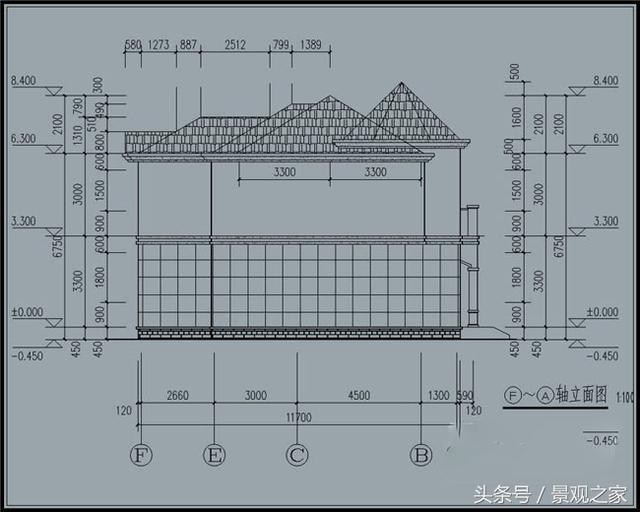 130平方歐式實用農村二層別墅設計圖+外觀圖！