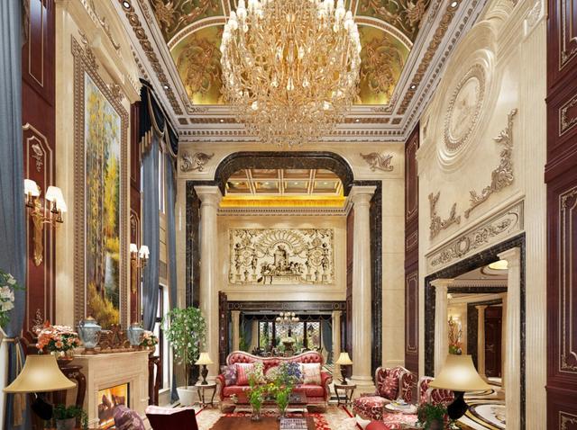 鄭州某私企老總為大兒子打造500平別墅‘真是土豪’