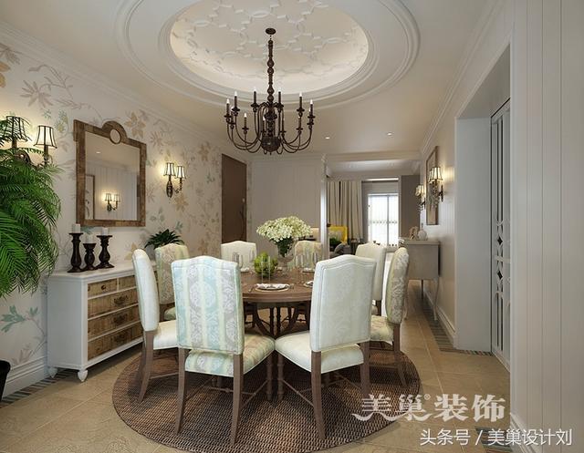 駐馬店380平美式別墅裝修案例 這樣的效果是在拉仇恨么！