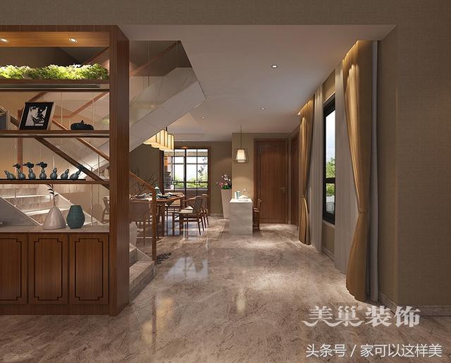 鄭州新中式風格，300平別墅還是中國風看起來更大氣美觀！