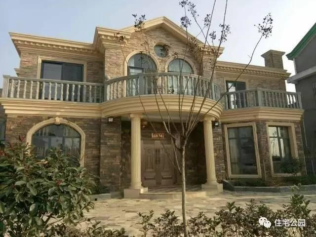 曬曬我家新蓋起來的別墅，花費(fèi)50w，這樣式村里找不出第二家！