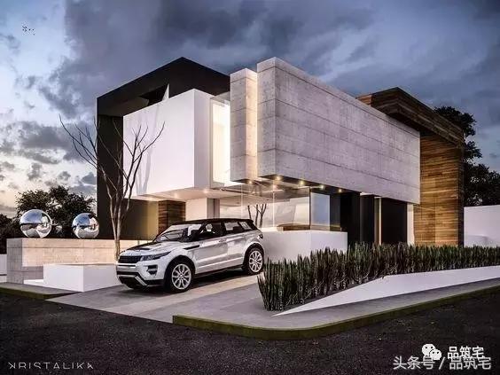 12套顏值逆天的現代別墅，簡直是別墅界的一股清流！