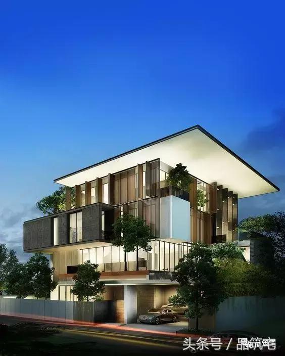 12套顏值逆天的現代別墅，簡直是別墅界的一股清流！