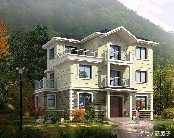 三層13.8×8.10農村自建房！