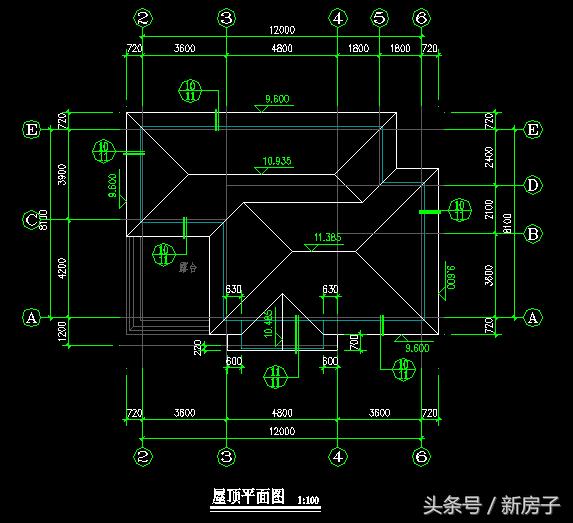 三層13.8×8.10農村自建房！