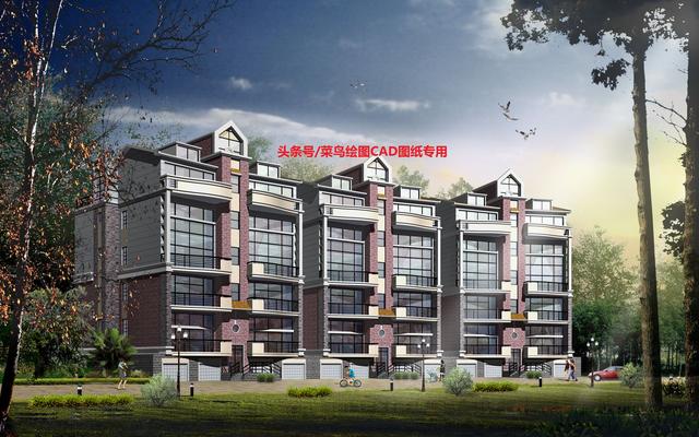 20萬建5層別墅（單層）多重外觀小戶型，豐富立面層次造型！