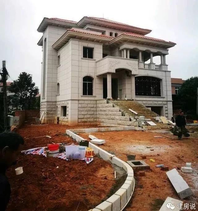 3套鄉(xiāng)村自建別墅施工圖，附完工實(shí)景照，建房要趁早