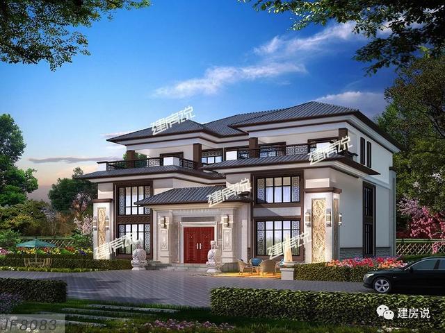 3套鄉(xiāng)村自建別墅施工圖，附完工實(shí)景照，建房要趁早