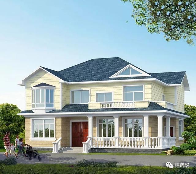 3套鄉(xiāng)村自建別墅施工圖，附完工實(shí)景照，建房要趁早