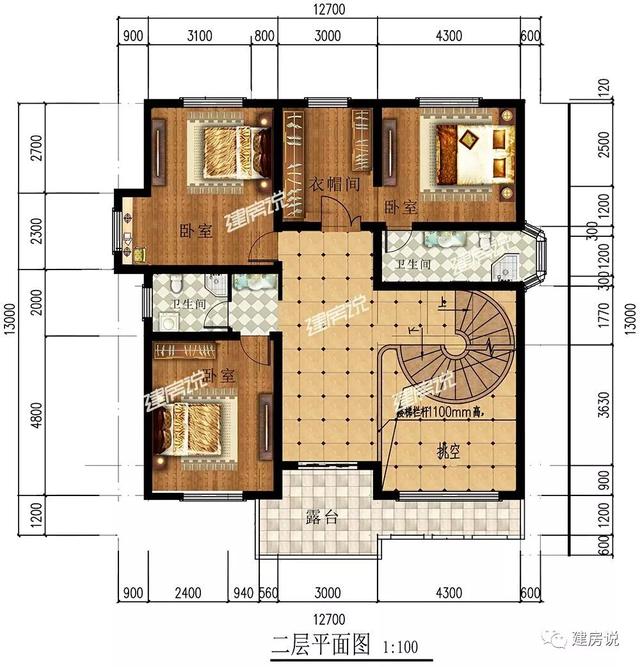 3套鄉(xiāng)村自建別墅施工圖，附完工實(shí)景照，建房要趁早