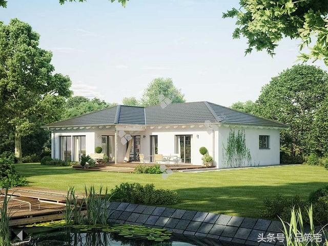 5套一層自建平房戶型圖，有20萬就能隨便挑著建