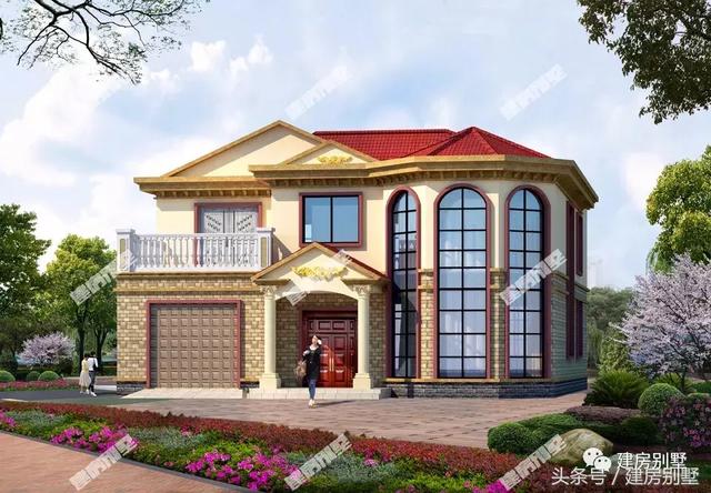 3棟好評率高的二層自建房戶型圖，20萬左右可以建