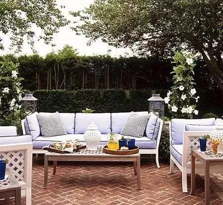 17x23m花瓣形雙拼別墅，帶戶外餐廳