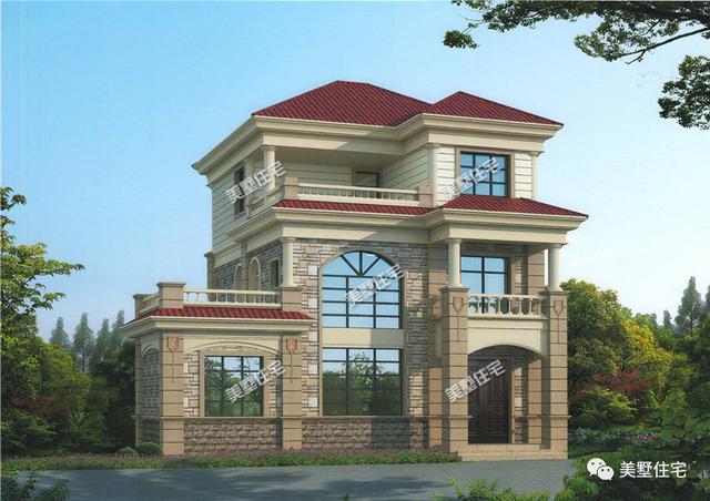 10款面寬12米的農(nóng)村別墅設(shè)計(jì)方案圖，看過(guò)的都狂點(diǎn)贊