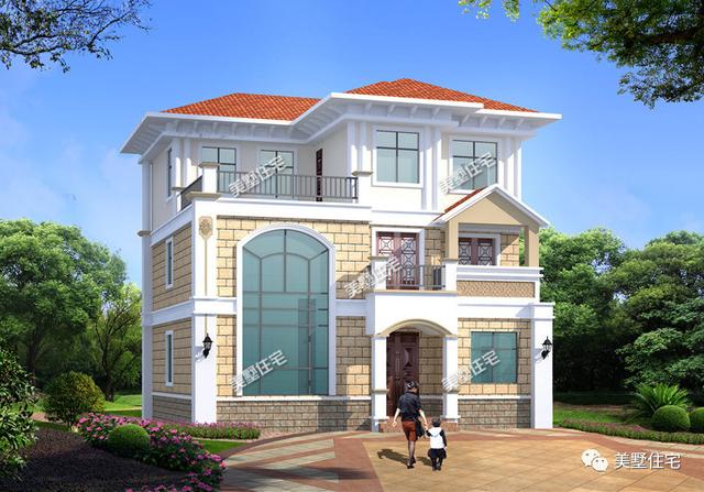 10款面寬12米的農(nóng)村別墅設(shè)計(jì)方案圖，看過(guò)的都狂點(diǎn)贊