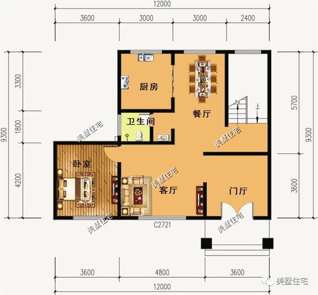 10款面寬12米的農(nóng)村別墅設(shè)計(jì)方案圖，看過(guò)的都狂點(diǎn)贊