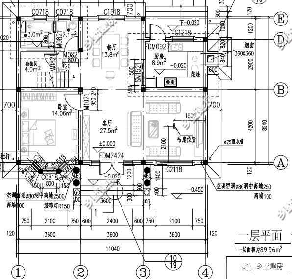 農村自建房不攀比，30萬就能建好主體的方案圖