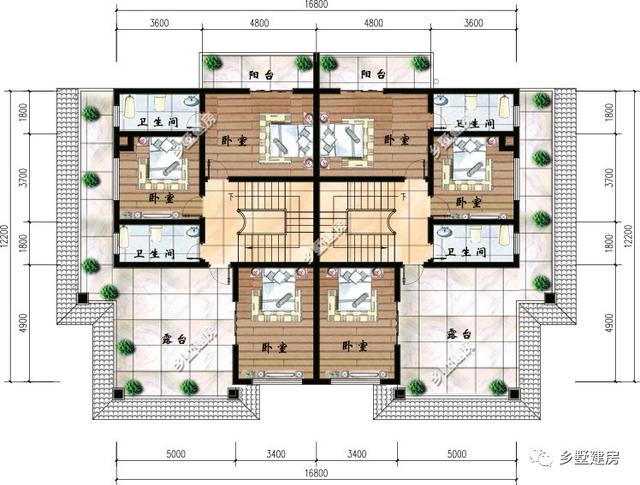 南方農(nóng)村兄弟倆雙拼別墅這樣建，遠(yuǎn)離地面不怕潮，美觀還實(shí)用！