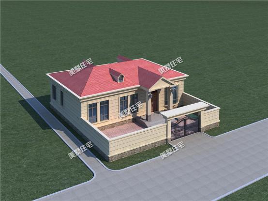 農村建別墅怎能沒小院？6款帶小院設計圖，種菜、養(yǎng)雞都可以