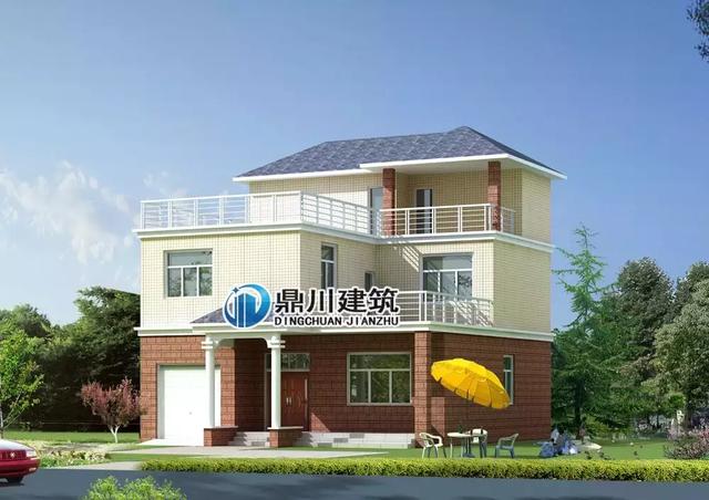 糾結平頂還是坡頂？這5棟平坡結合的別墅設計圖拿走