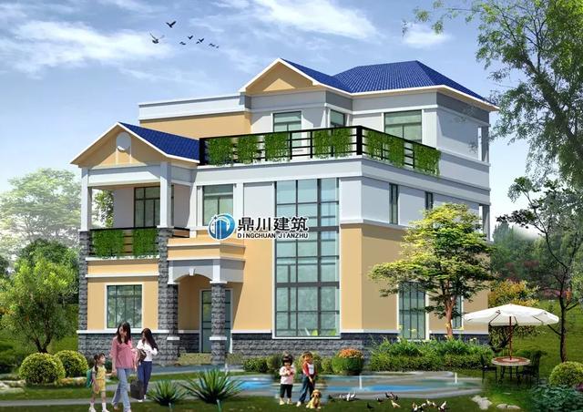 糾結平頂還是坡頂？這5棟平坡結合的別墅設計圖拿走