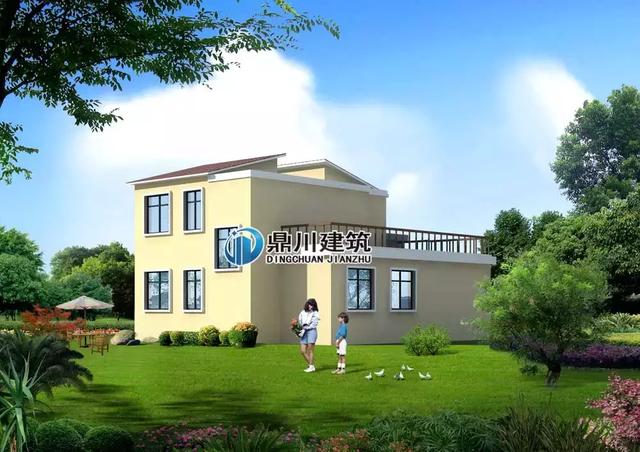 糾結平頂還是坡頂？這5棟平坡結合的別墅設計圖拿走