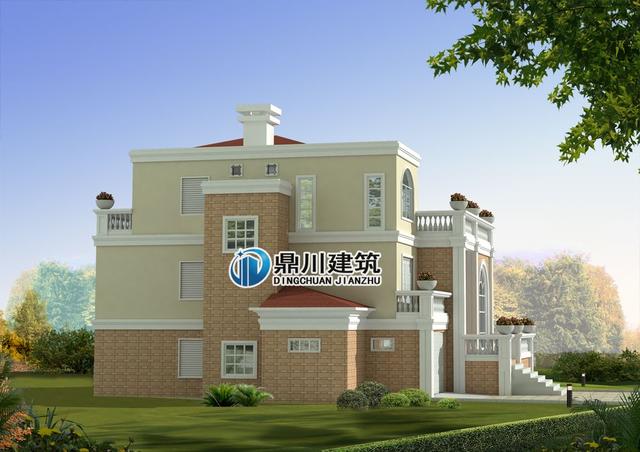 糾結平頂還是坡頂？這5棟平坡結合的別墅設計圖拿走