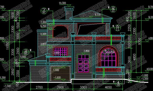 糾結平頂還是坡頂？這5棟平坡結合的別墅設計圖拿走