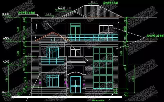 糾結平頂還是坡頂？這5棟平坡結合的別墅設計圖拿走