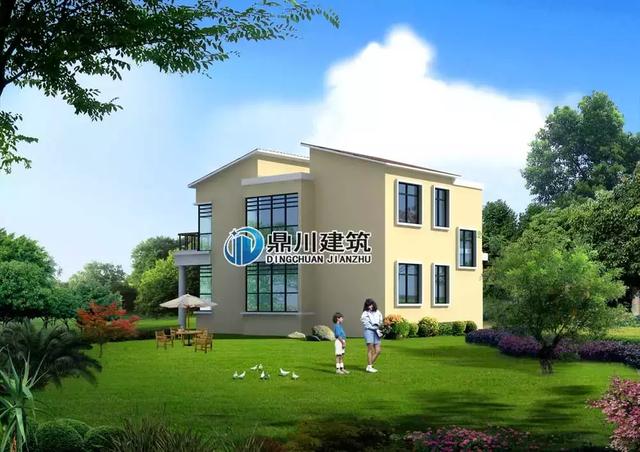 糾結平頂還是坡頂？這5棟平坡結合的別墅設計圖拿走