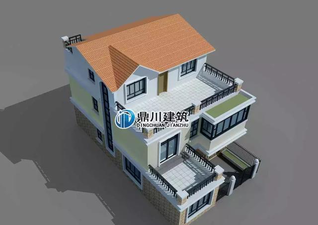 糾結平頂還是坡頂？這5棟平坡結合的別墅設計圖拿走