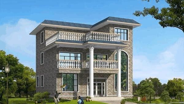 3款爆款平屋頂別墅圖，建好外觀不輸坡屋頂