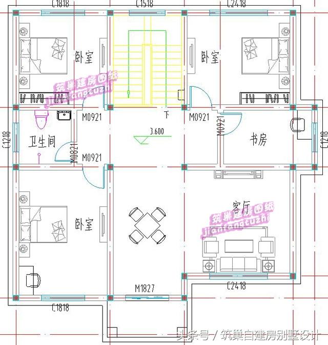2款二層農(nóng)村自建房別墅全套設(shè)計(jì)圖，你更喜歡哪個(gè)？