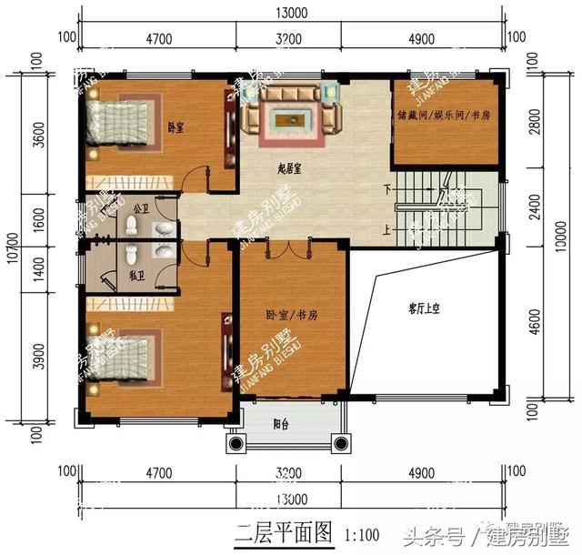 4棟面寬13米的三層樓房圖，隨便選一棟建都讓人羨慕