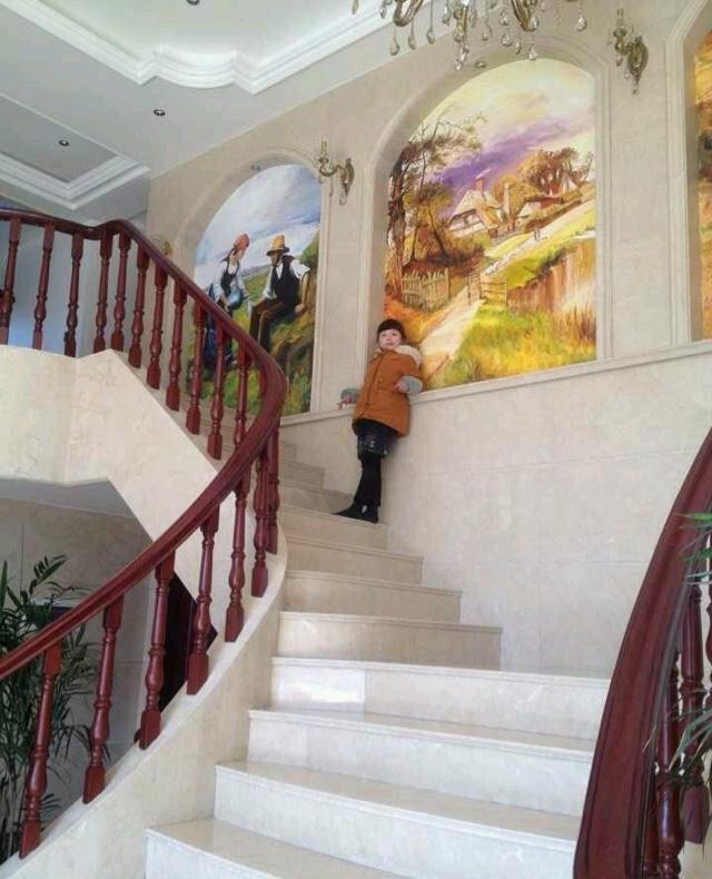 曬曬我家2000平山村小別墅，光裝修花了200多萬！