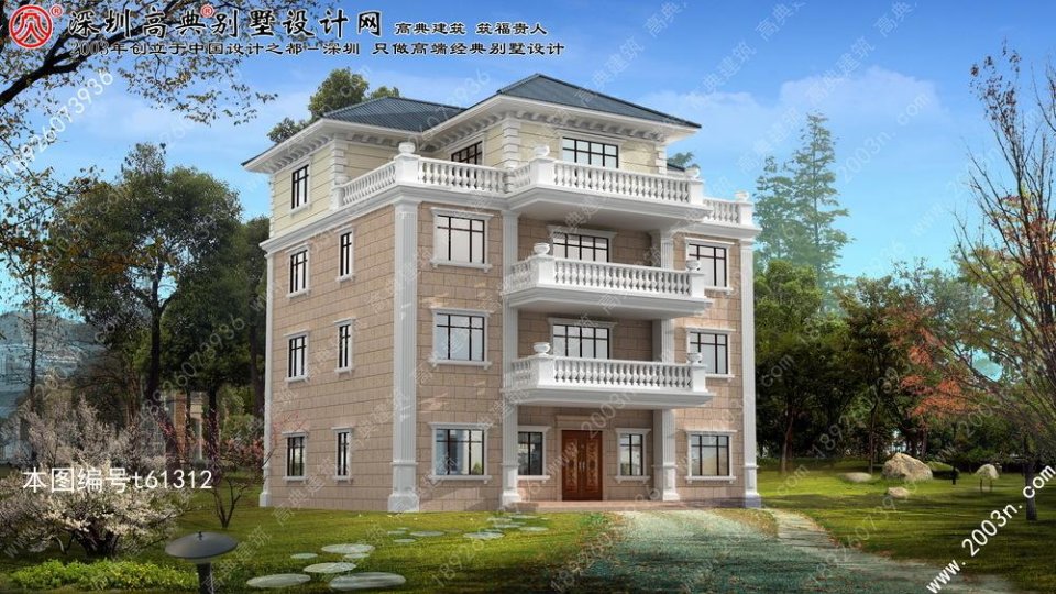 別墅設計全套圖紙首層183平方米！