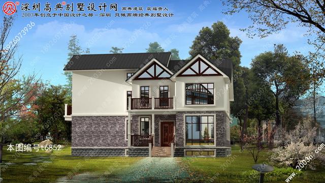 鄉村別墅效果圖大全！