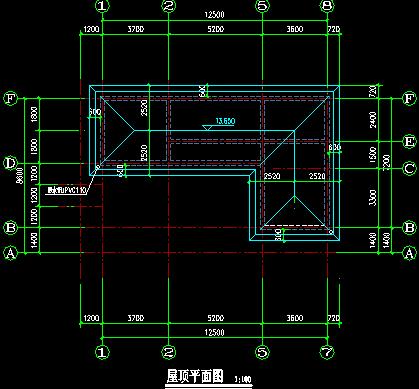 30萬建4層單家獨院式別墅！坡屋面形式鏤空欄桿以及八角窗運用！