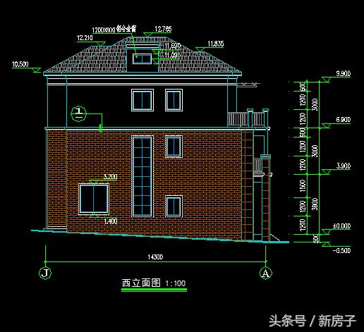 90%人會(huì)喜歡、10.40×13.7米帶閣樓、帶車(chē)庫(kù)自建別墅