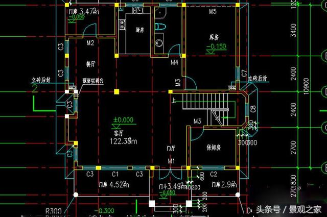 三層自建房設計圖紙含效果圖，新農(nóng)村別墅樣式！