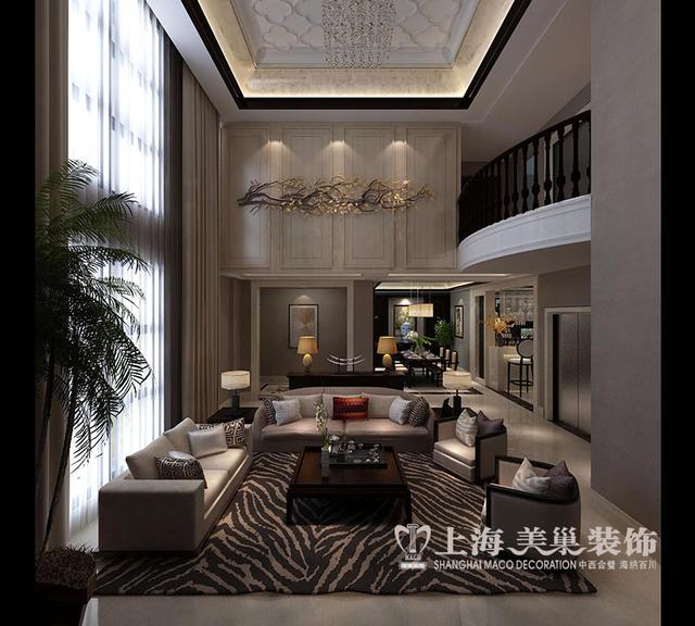 一切只為一個家，280平方別墅會所新中式風格