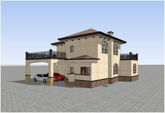 農村自建別墅，實用雙車位雙車位！